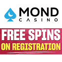 Mond Casino 20 free spins no deposit bonus! Get a 250% up to €800 welcome bonus plus 200 free spins. Crypto cashback, extra free spins, reload bonuses, loyalty club, VIP rewards, and tournaments.