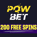 PowBet Casino & Sportsbook 100% up to €500 welcome bonus plus 200 free spins and 1 Bonus Crab. €700 Weekend Reload Bonus + 50 Free Spins, 15% up to €3,000 Weekly Cashback, 50 Free Spins Weekly Reload, €3,000 Live Trivia Game, 100 Free Spins on Sunday, VIP Program, and Tournaments.