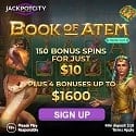 Jackpot City Casino 80 free spins and $1600 welcome bonus