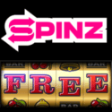 Spinz Casino free spin promo banner