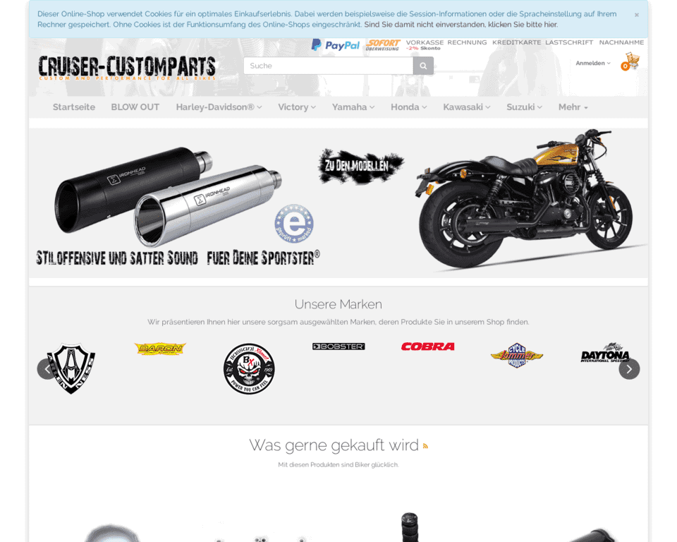 Cruiser Custom Parts