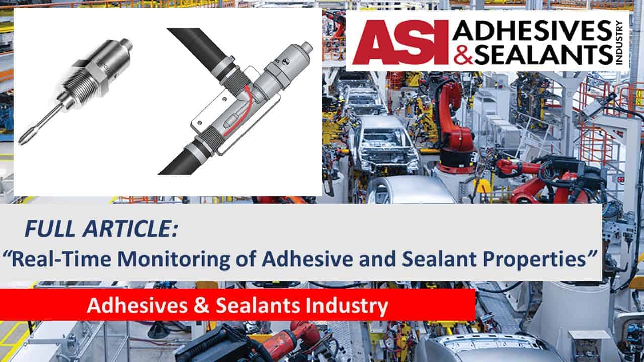 ASI Magazine features Rheonics' inline and CureTrack