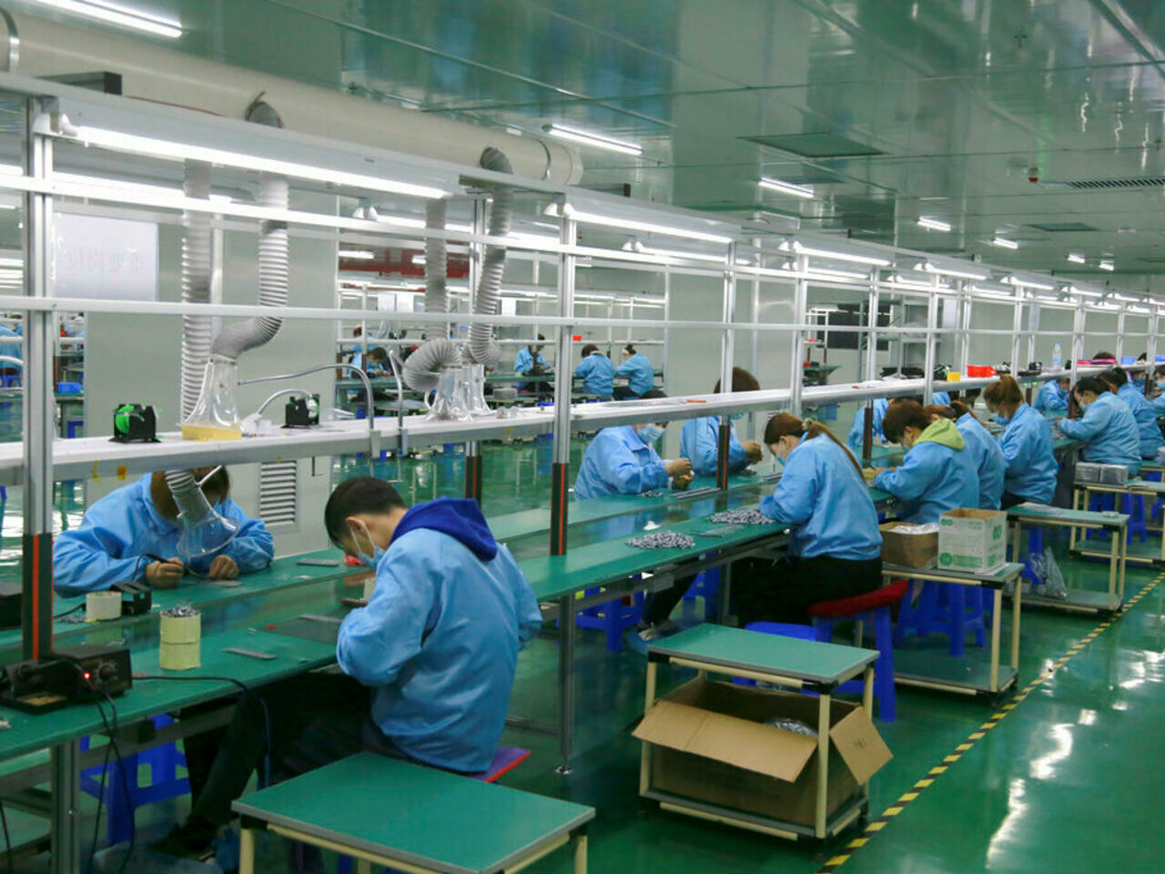 chiếu sáng nhà máy, xí nghiệp