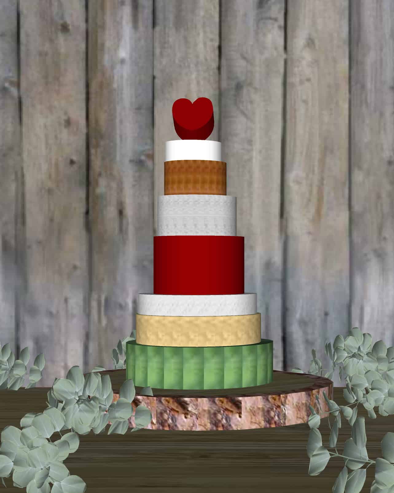 Dartmoor Devon Cheese Wedding Cake