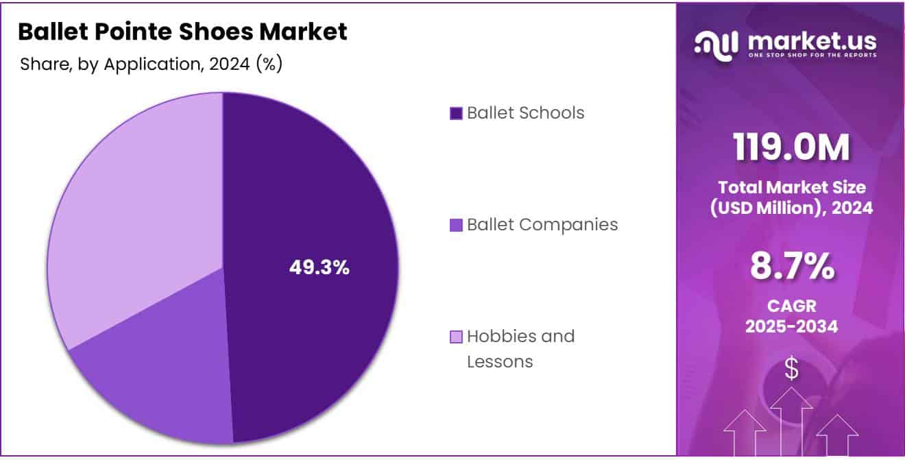 Ballet Pointe Shoes Market Share Analysis Chart