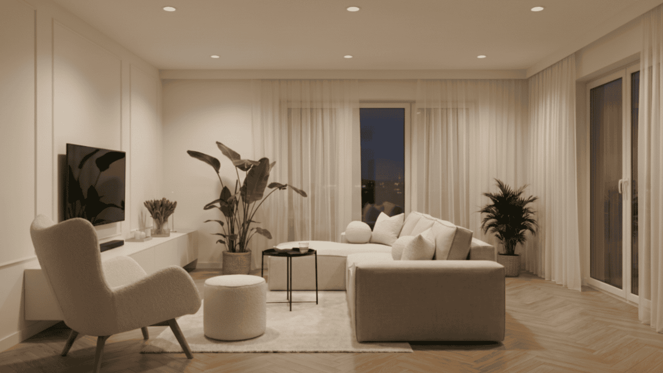 Ứng dụng đèn Downlight Healthy FK-DL122 công suất 7W-9W-12W