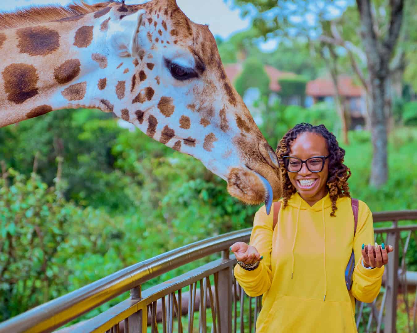 Nadine at Giraffe Center