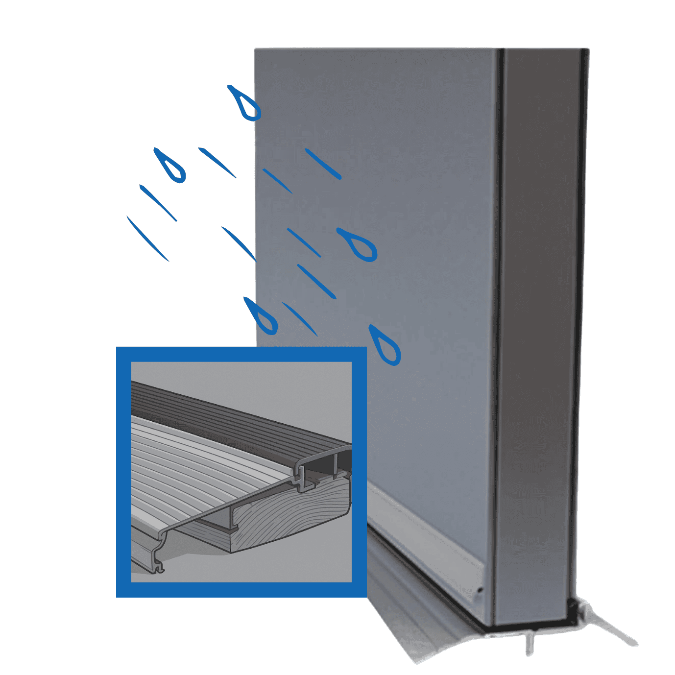 Drop Seals - Harry's Locksmith - Weatherstripping Drop Seals - Harry's Locksmith - Weatherstripping