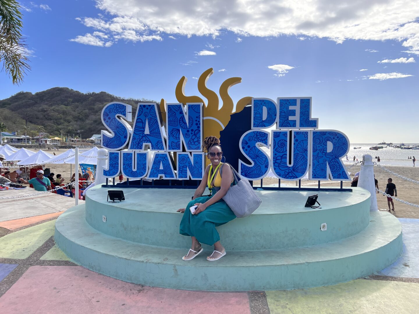 San Juan del Sur, Nicaragua Backpacking Tourist