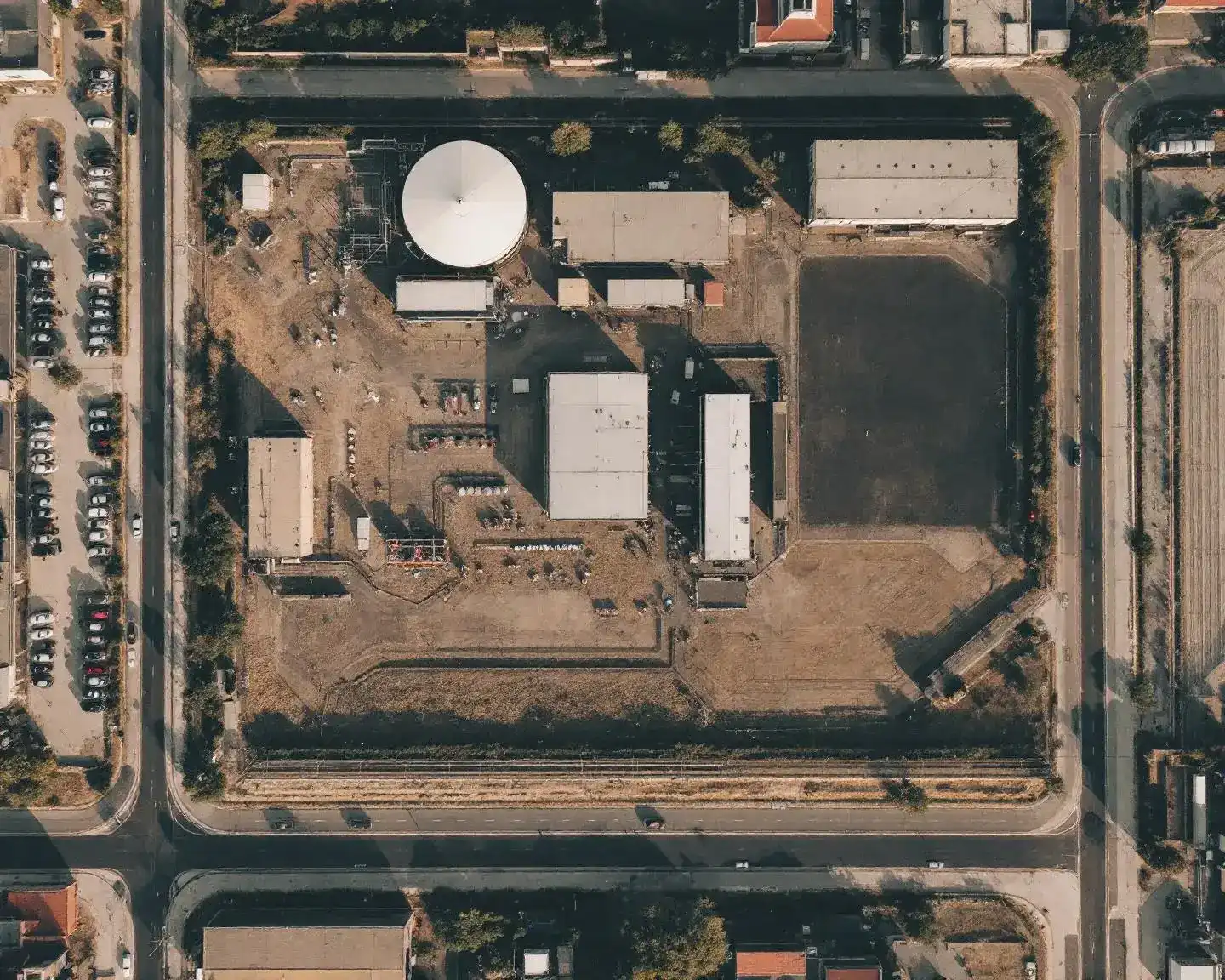 Filmación con drone en Polígono Industrial Carcaixent, Alzira