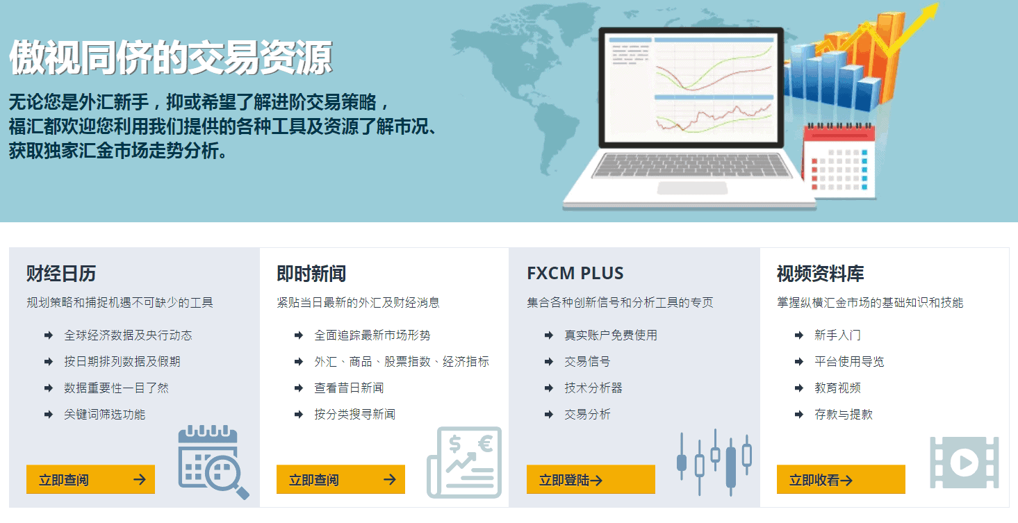 FXCM福汇：声名显赫的老牌外汇经纪商丨评测2026 - 金融优选丨优选吧