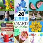 20 Summer Crafts for Toddlers