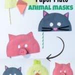 Easy Paper Plate Animal Masks