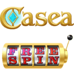Casea Casino free spins no deposit bonus banner 250x250