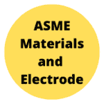 asme material and electrode in our apps