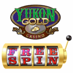 Yukon Gold casino free spin banner 250x250