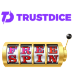TrustDice Casino 40 free spins bonus no deposit required TrustDice Casino free spins no deposit bonus code logo