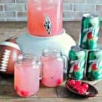 pink party punch perfect for football parties