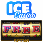 ICE Casino free spins banner 250x250