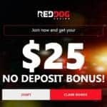 Red Dog Casino banner 250×250 ($25 free)