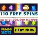 Prime Slots Casino 110 free spins no deposit bonus code Prime Slots Casino free spins