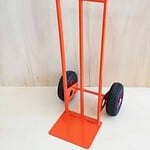 Carrello con Ruote Pneumatiche "CARMECCANICA" 007, Portata 200 Kg