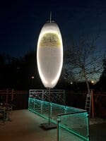 Lichtsäule mit Märchengeschichte