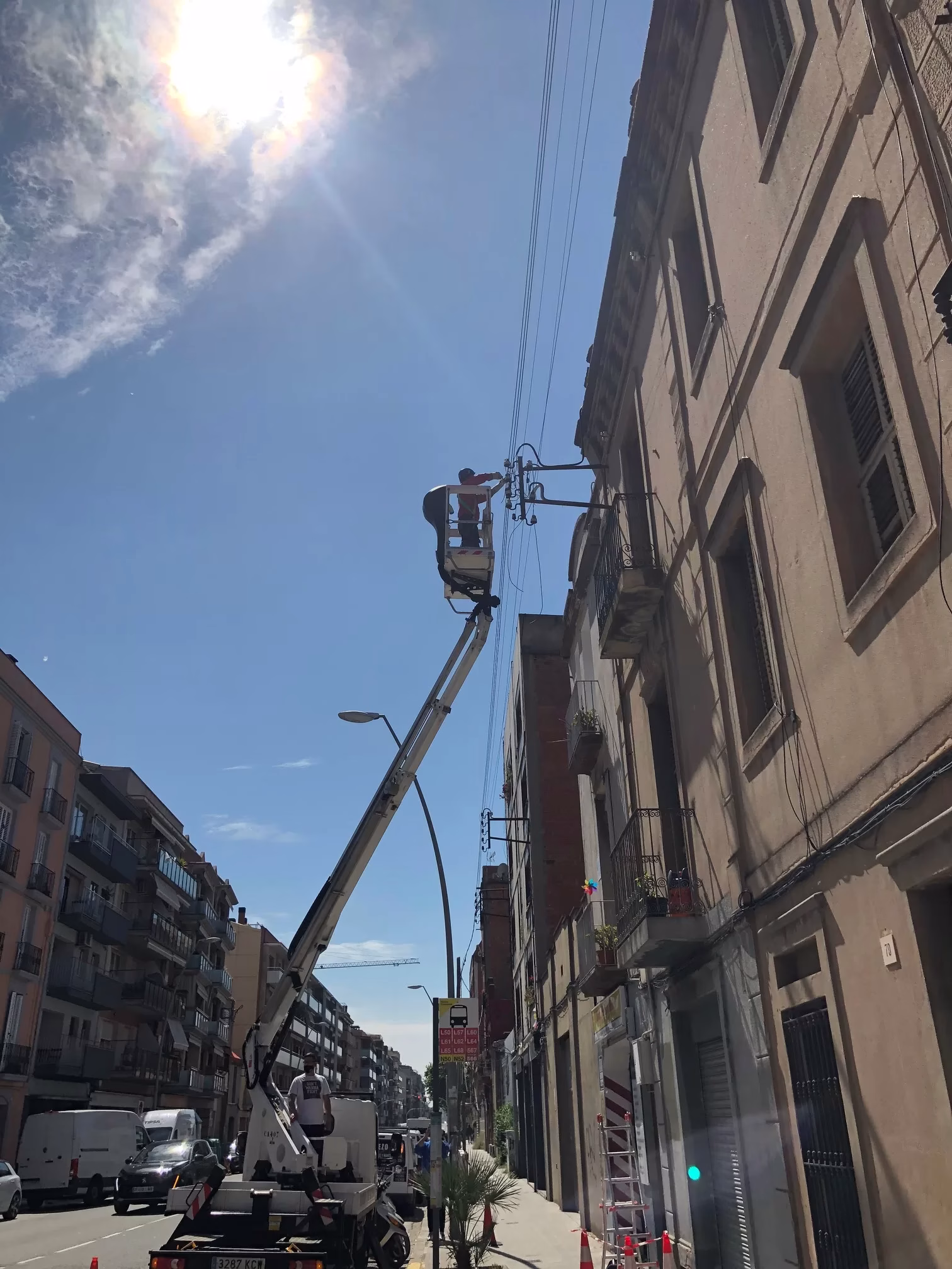 Acometida eléctrica realizada por Instalaciones Molins en Molins de Rei