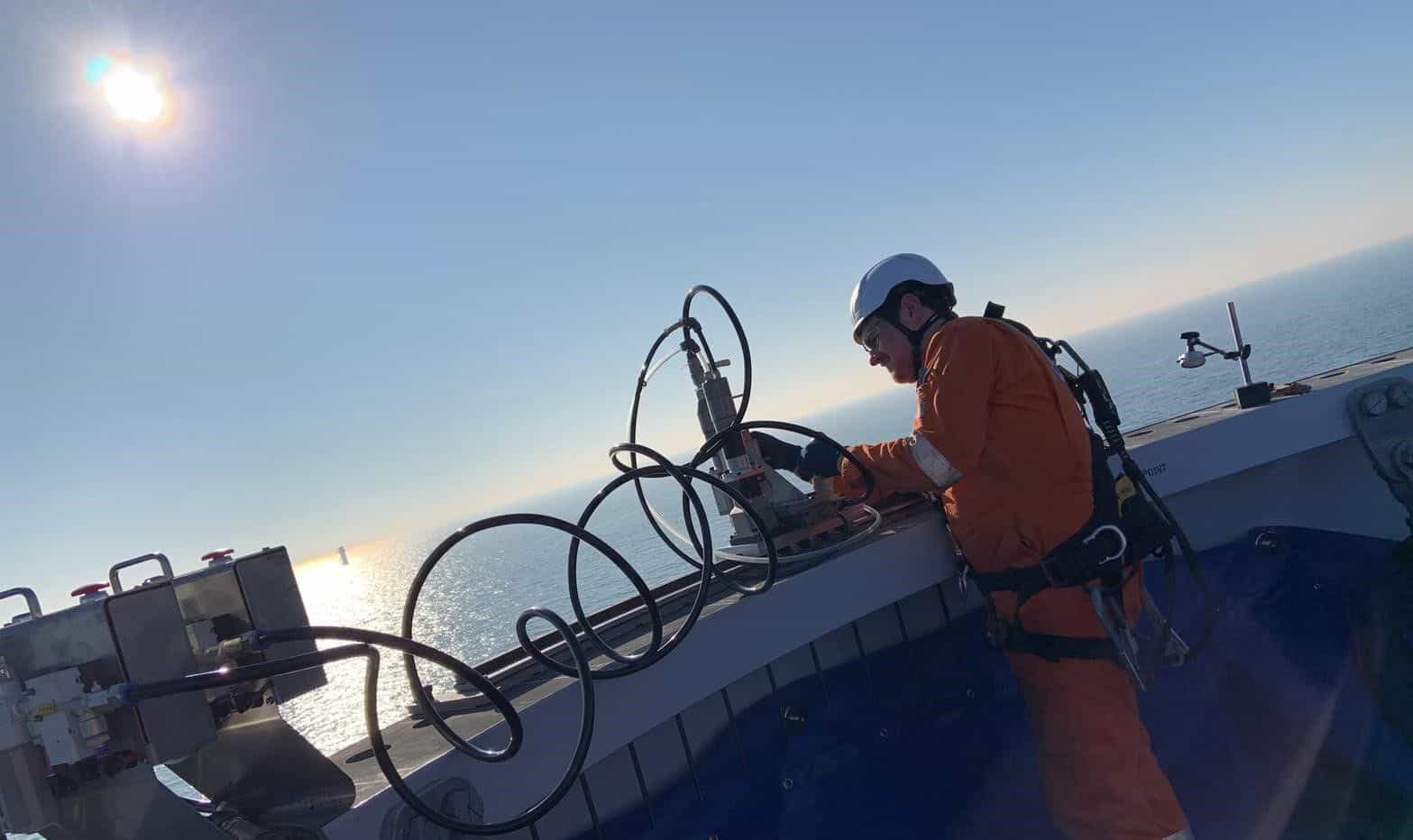 onsite flange grooving