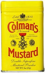 Colemans powdered mustard