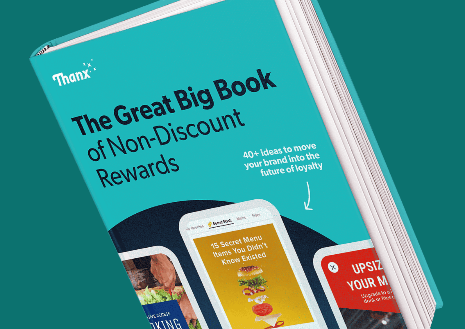 Illustration of a large open book titled ‘The Great Big Book of Loyalty,’ with people interacting around it, symbolizing loyalty program strategies and knowledge sharing.
