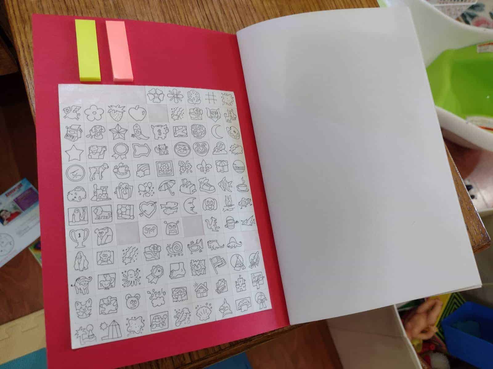 How to Make an Entertaining Toddler Notebook