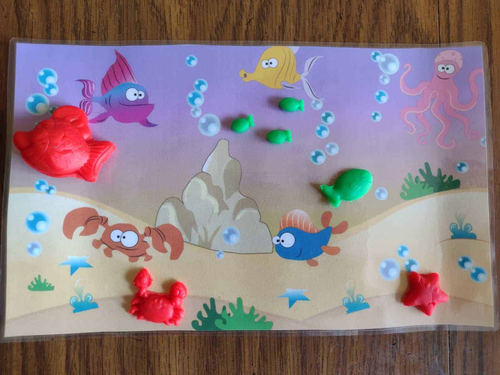 Make Your Own Play Doh Mats