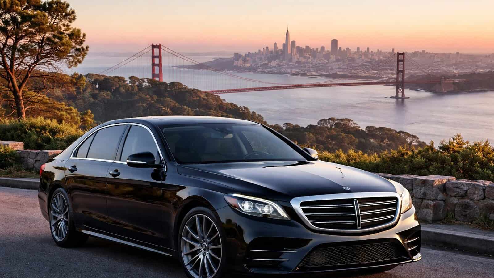 Luxury long distance transportation in San Francisco with private chauffeur service