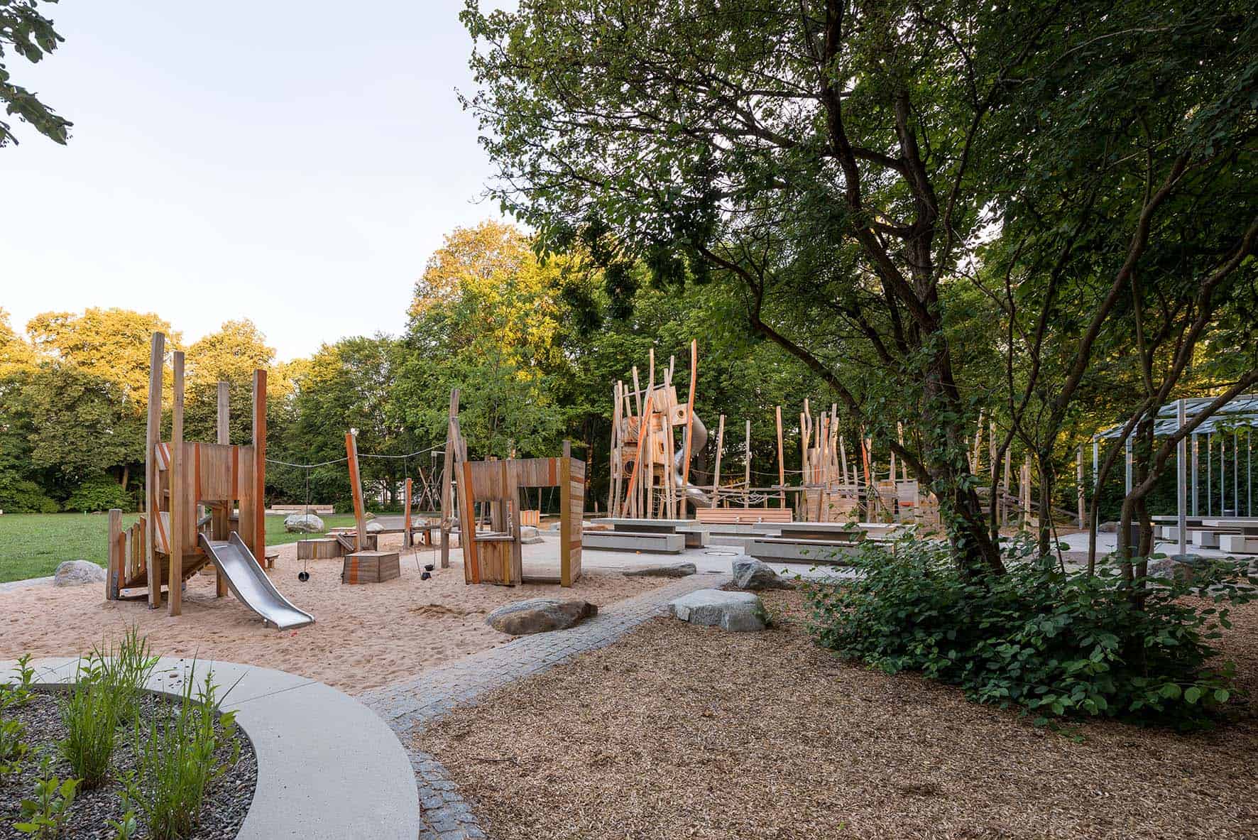 Bild: Nordteil Campus Ost Park Foto: Johann Hinrichs Photography