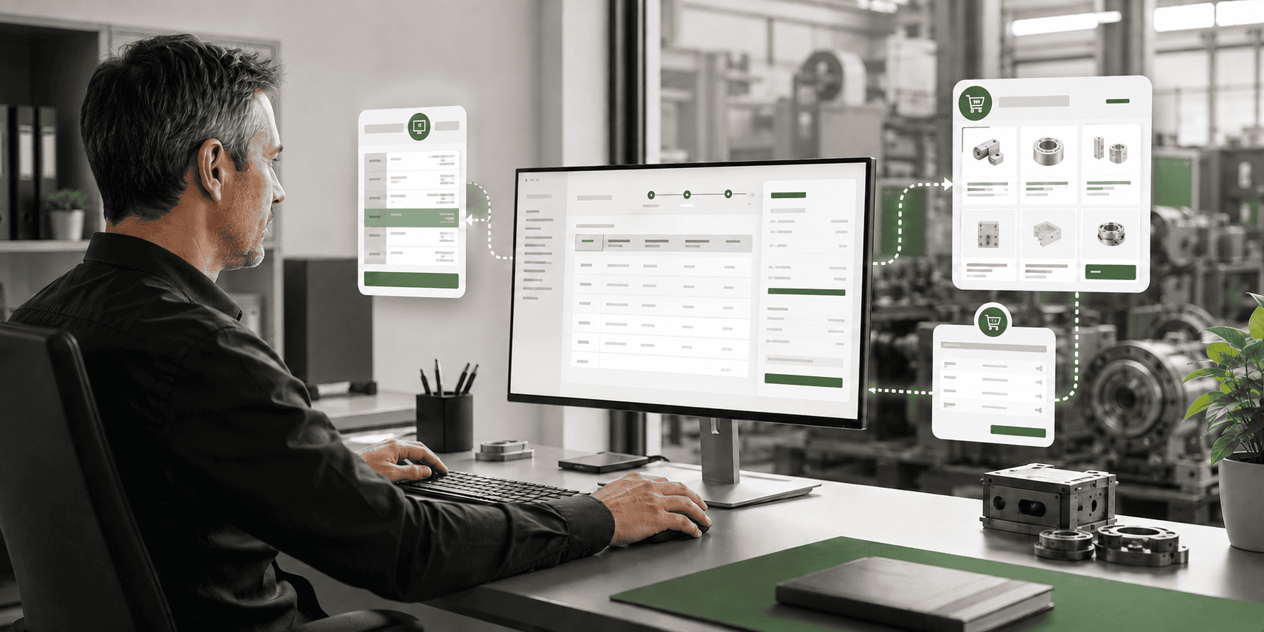 Bildplatzhalter: PunchOut am Arbeitsplatz oder vernetzte Einkaufssysteme