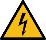 electrical hazard pictogram