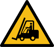 vehicle hazard pictogram