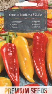 Paprika "Corno di Toro Rosso & Giallo"