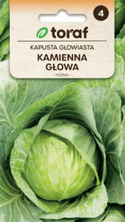 Valge peakapsas "Kamienna Glowa" / "Kivipea"