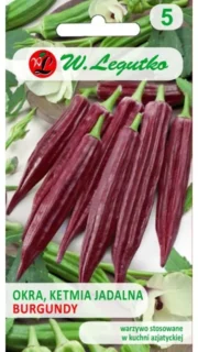 Okra "Burgundy"