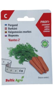 Porgand "Nantes 2" - lindil 4 meetrit