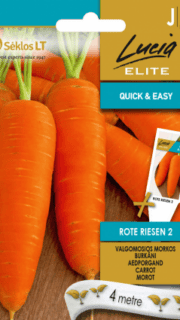 Porgand "Rote Riesen 2" - lindil 4 meetrit