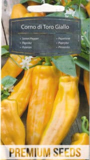 Paprika "Corno di Toro Giallo"