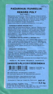 Söödapeet "Rekord Poly" 500 grammi