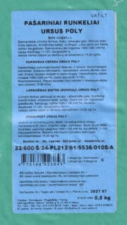 Söödapeet "Ursus Poly" 500 grammi