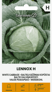 Valge peakapsas "Lennox" F1