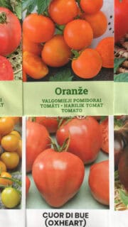 Kinkekomplekt tomatisõbrale - 6 pakki erinevaid tomatiseemneid ja kinkekott!