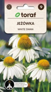 Punane siilkübar valge "White Swan"