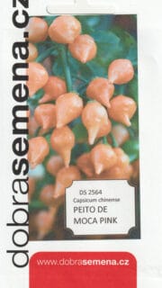 Kariibi paprika "Peito de Moca Pink"